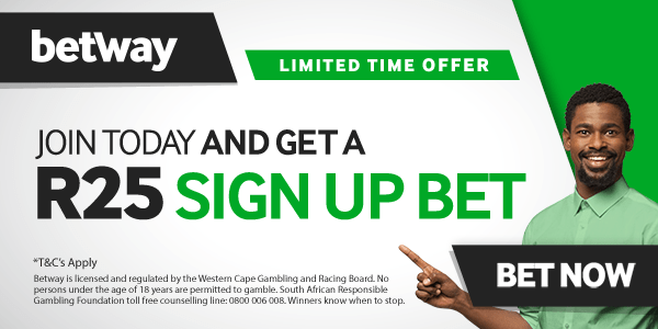 Betway R25 Sign Up Bet