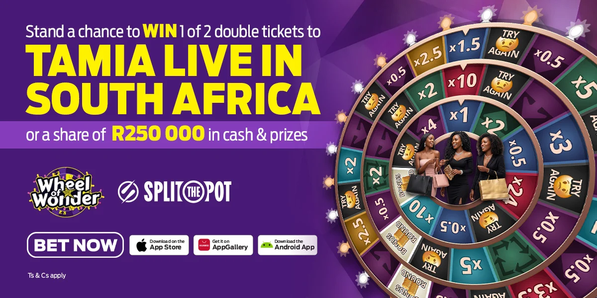 Hollywoodbets Launches Split the Pot Promotion with R250,000 in Prizes