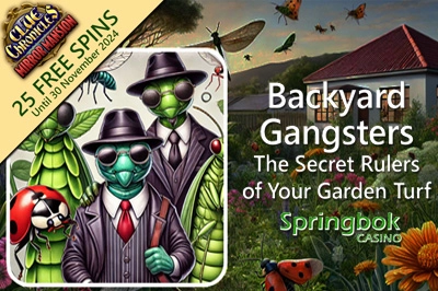 Wild November Feature ‘Backyard Gangsters’ Offers 25 Free Spins